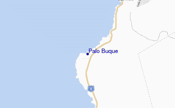 carte de localisation de Palo Buque