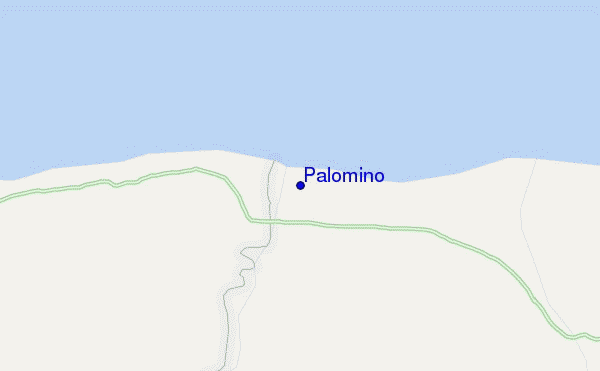 carte de localisation de Palomino