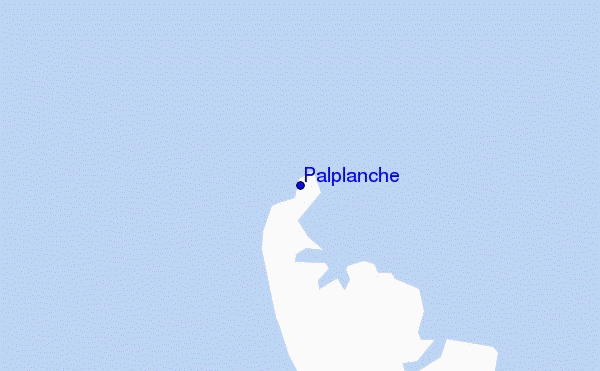 carte de localisation de Palplanche