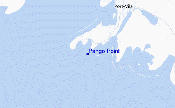 carte de localisation de Pango Point