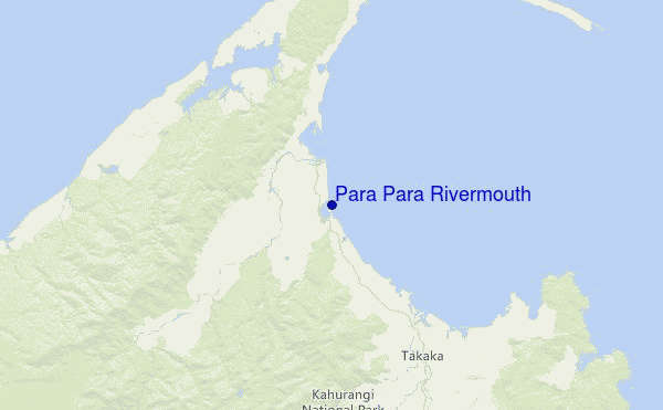 Para Para Rivermouth Location Map