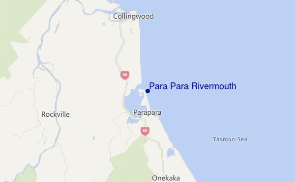 carte de localisation de Para Para Rivermouth