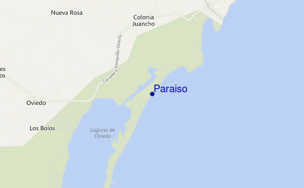carte de localisation de Paraiso