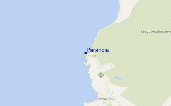 carte de localisation de Paranoia