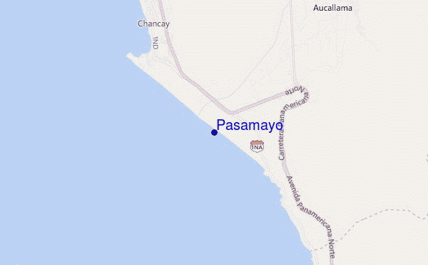 carte de localisation de Pasamayo