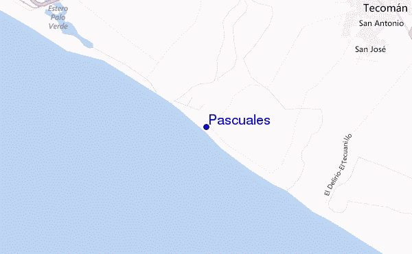carte de localisation de Pascuales