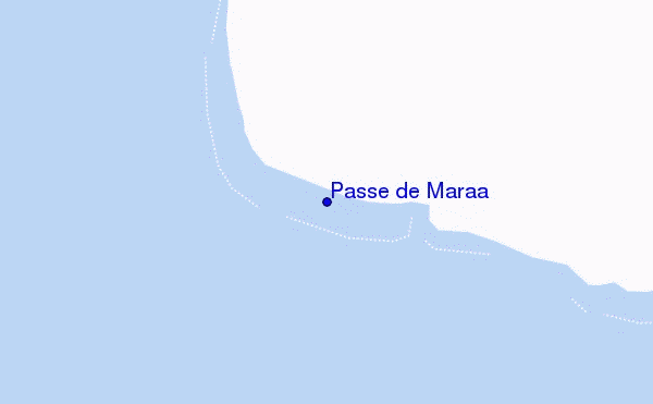 carte de localisation de Passe de Maraa