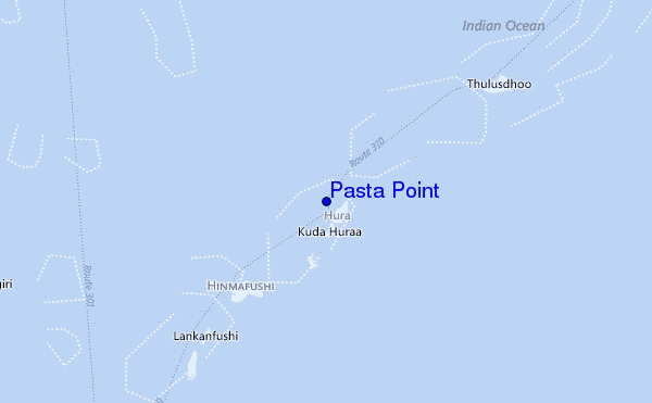 carte de localisation de Pasta Point