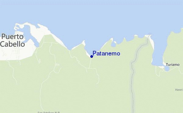 carte de localisation de Patanemo