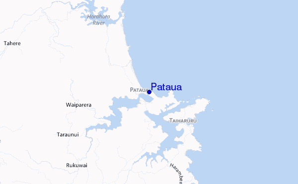 carte de localisation de Pataua