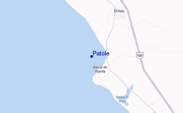 carte de localisation de Patole