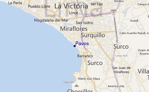 carte de localisation de Pavos
