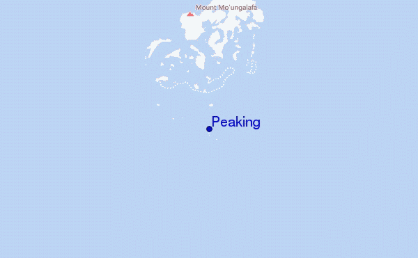 Peaking Location Map