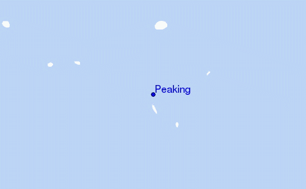 carte de localisation de Peaking