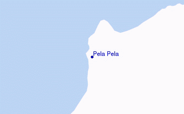 carte de localisation de Pela Pela