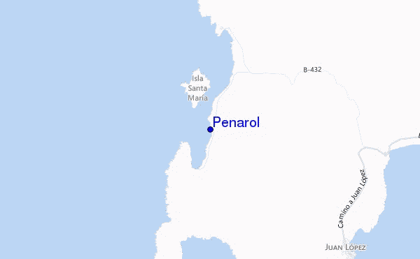 carte de localisation de Penarol