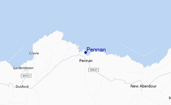 carte de localisation de Pennan