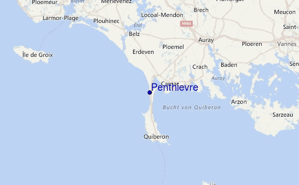 Penthievre Location Map