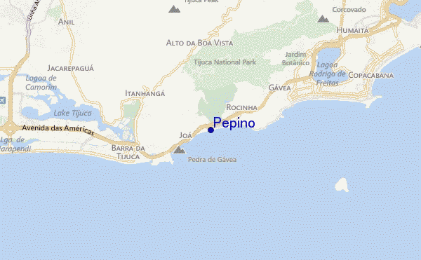carte de localisation de Pepino