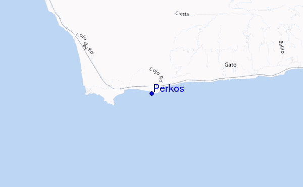carte de localisation de Perkos