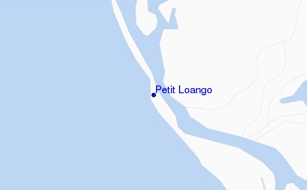 carte de localisation de Petit Loango
