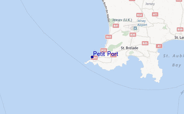 carte de localisation de Petit Port