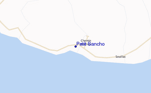carte de localisation de Petit Sancho