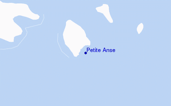 carte de localisation de Petite Anse