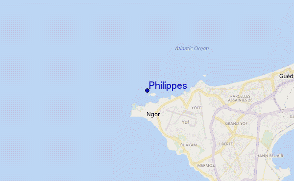 carte de localisation de Philippes