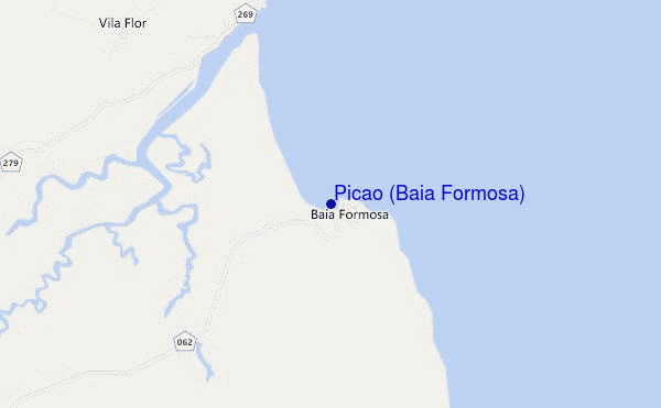 carte de localisation de Picao (Baia Formosa)