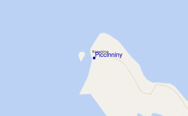 carte de localisation de Piccinniny