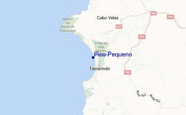 carte de localisation de Pico Pequeno