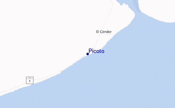 carte de localisation de Picoto