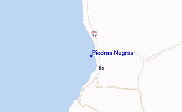 carte de localisation de Piedras Negras