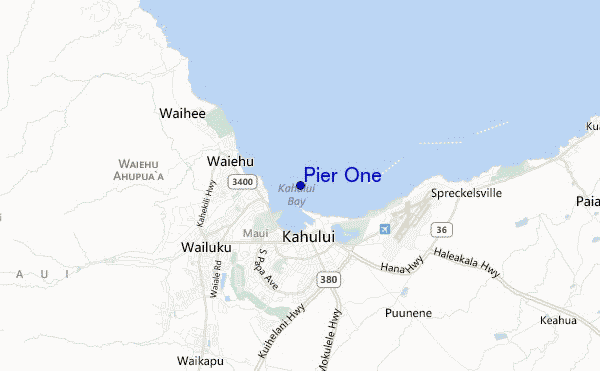 carte de localisation de Pier One