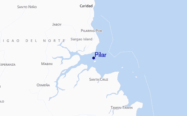 carte de localisation de Pilar