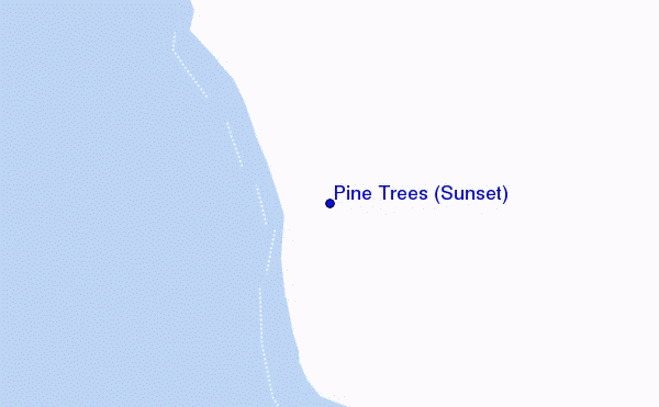 carte de localisation de Pine Trees (Sunset)