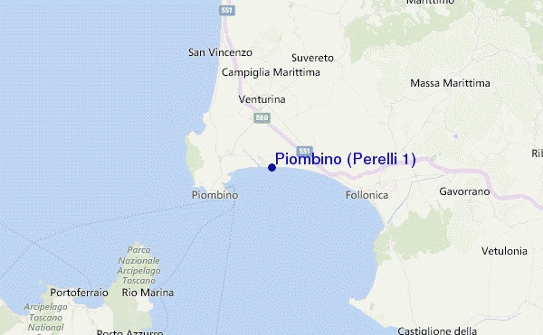 Piombino (Perelli 1) Location Map
