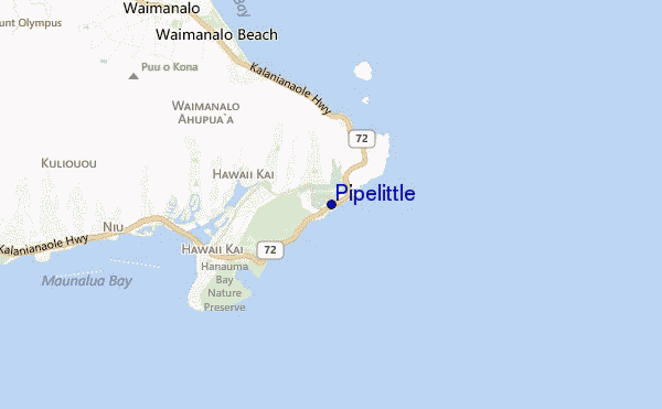 carte de localisation de Pipelittle