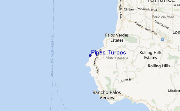 carte de localisation de Pipes Turbos