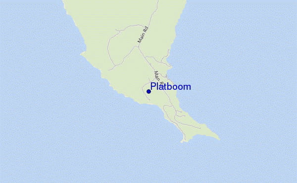 carte de localisation de Platboom