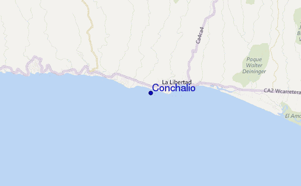 carte de localisation de Conchalio