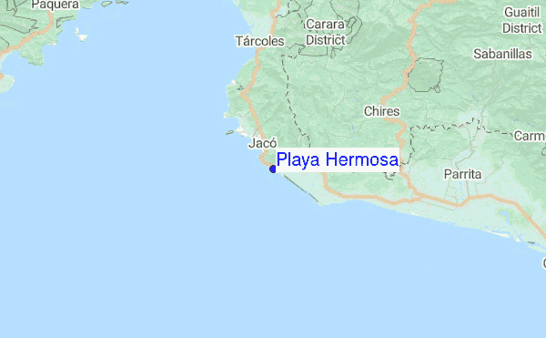 playa hermosa costa rica map Playa Hermosa Previsions De Surf Et Surf Report Golfo De Nicoya playa hermosa costa rica map