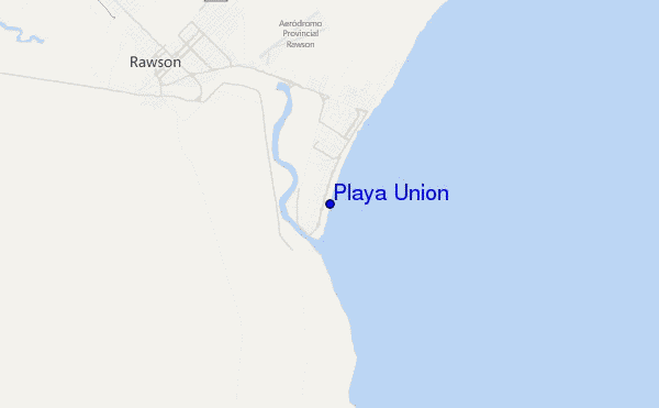 carte de localisation de Playa Union