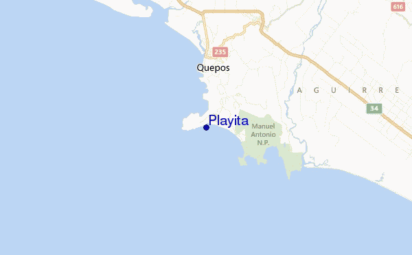 carte de localisation de Playita