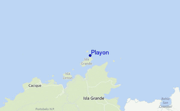 carte de localisation de Playon