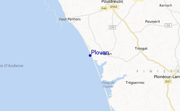 carte de localisation de Plovan