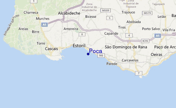 carte de localisation de Poca