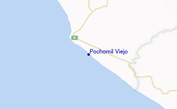 carte de localisation de Pochomil Viejo