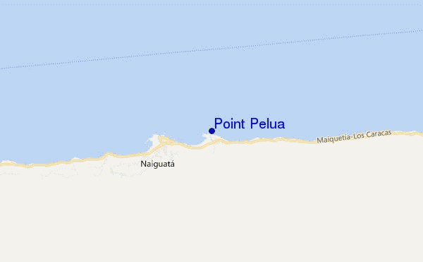 carte de localisation de Point Pelua